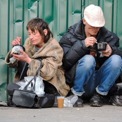 Число бездомных в Евросоюзе приближается к 1 млн человек