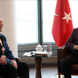 Эрдоган встретился с Илоном Маском