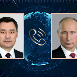 Садыр Жапаров Владимир Путинди туулган күнү менен куттуктады