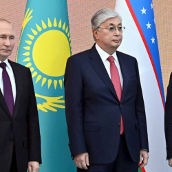 Неформальная встреча с Президентом Казахстана и Президентом Узбекистана