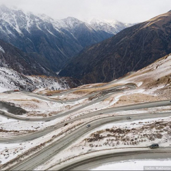 Временно ограничен проезд грузовиков через перевал Тоо-Ашуу