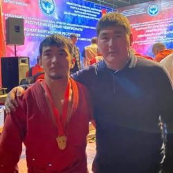 Кыргызстандык самбочу дүйнө чемпионатынан күмүш медаль алды