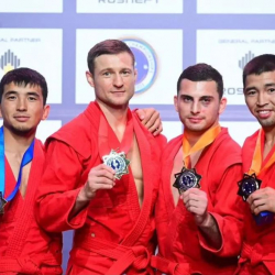 Кыргызстанец Белек Бараканов занял второе место на чемпионате мира по самбо