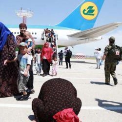 Сирияда дагы 200гө жакын өзбекстандык аялдар менен балдар калууда