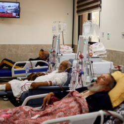 В секторе Газа перестал работать единственный электрогенератор больницы «Аль-Амаль»