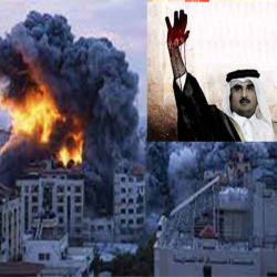 Бомбалоодон улам Газа тилкесин боз чаң каптады