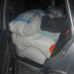 Баткенде аткезчилик жол менен ташылып келген 700 кг селитра аныкталды