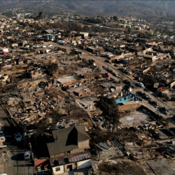 Чилидеги өрттөрдө каза болгондордун саны 132ге жетти