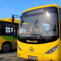 Жалал-Абад шаарында алгачкы электробустар сыноо иретинде каттамга чыкты