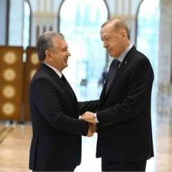 Шавкат Мирзиёев Эрдоганды 70 жылдык юбилейи менен куттуктады