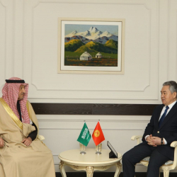 Состоялась встреча Министра иностранных дел КР Ж.Кулубаева с Заместителем министра иностранных дел Королевства Саудовская Аравия В.Аль-Хурейжи