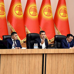 Садыр Жапаровдун тапшырмасы менен ЖМК жөнүндө мыйзам долбоору кайтарып алынды