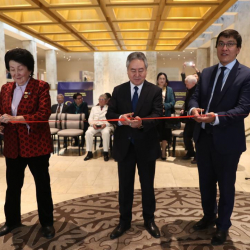 Улуттук тарых музейде КР ТИМдин түзүлгөндүгүнүн 80 жылдыгына арналган фотокөргөзмөнүн салтанаттуу ачылышы болду