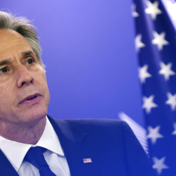 AFP: госсекретарь США Блинкен прибыл с визитом в Саудовскую Аравию