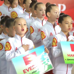 Жалал-Абадда гимнастика боюнча чемпионат өтүп жата