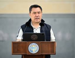 Президент Садыр Жапаров открыл новое здание Управления внутренних дел Таласской области