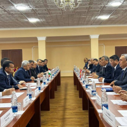 Кыргыз-тажик чек арасын тактоо: Жумушчу топтор Бишкекте жолукту