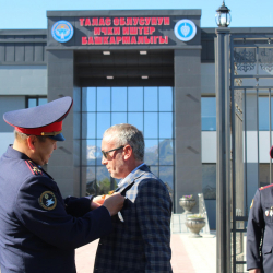 Талас облустук милициянын жаңы имаратын курууга кимдер демөөрчү болгону айтылды