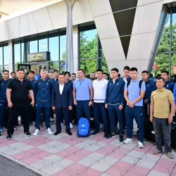 Улуттук курама Жалал-Абаддагы “Барселона” академиясында машыгуу өткөрөт