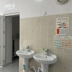 В больнице Иссык-Атинского района впервые провели капремонт