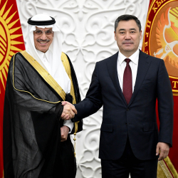 Садыр Жапаров Асман шаарынын курулушу башталганын билдирди