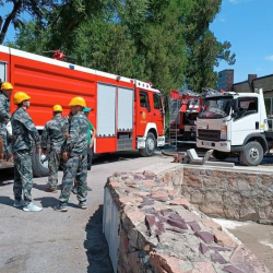 Кара-Балтада спорт комплексинен өрт чыкты