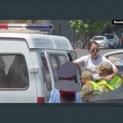 Ошто чогулган соодагерлердин айрымдарын милиция кармап кетти