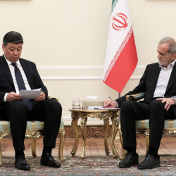 Бакыт Торобаев встретился с новым президентом Ирана Масудом Пезешкианом