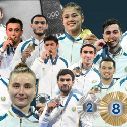 Коттедж, жер тилке... Өзбекстан медаль алган спортчуларына кандай белектерди тапшырды?