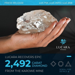 В Южной Африке добыли один из крупнейших алмазов в мире