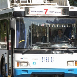 Бишкекте №7 троллейбустун схемасы өзгөртүлдү