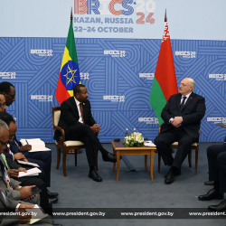 Президент Беларуси и премьер-министр Эфиопии обсудили проблему отсутствия выхода к морю