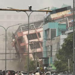 Землетрясение магнитудой 7,7 произошло в Мьянме, толчки ощущаются в Бангкоке