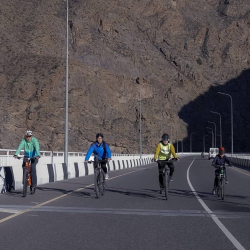 АНО «Евразия» 80 жылдык Жеңиш майрамына арналган веложүрүш уюштурду