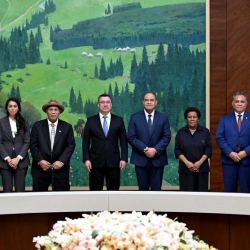 Садыр Жапаров БУУнун аккредитацияланган Туруктуу өкүлдөрүн кабыл алды