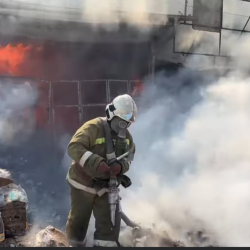 СҮРӨТ - Жалал-Абаддагы базардан өрт чыкты