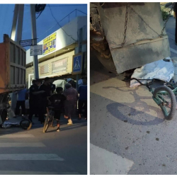 Восьмилетнюю девочку КамАЗ переехал на зебре в Бишкеке