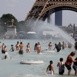 Европа страдает от сильной жары. В Португалии зафиксировано +46,6°