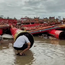 Два человека погибло и 630 пострадало от тайфуна в Тайване