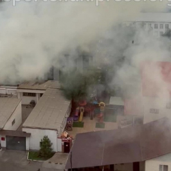 Бишкектеги музыкалык окуу жайдын имаратында өрт чыкты