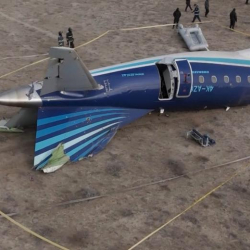 Песков прокомментировал расследование крушения самолета AZAL