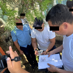 В Аксы задержаны сотрудники милиции