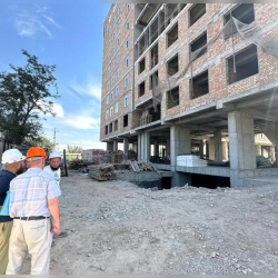 Бишкекте курулуш эрежелерин бузган компанияга айып салынды