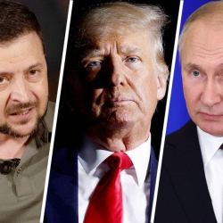 Трамп Путин, Зеленский болуп жолугушууга ниеттенип жатканын билдирди