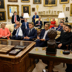 Президент США Дональд Трамп о встречах в Белом доме и процессе мира между Россией и Украиной