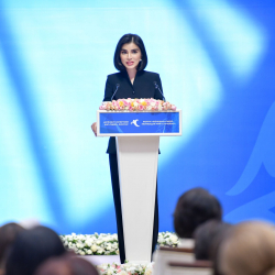 Өзбек президентинин кызы Саида Мирзиёева кыргызстандыктарга ыраазычылык билдирди