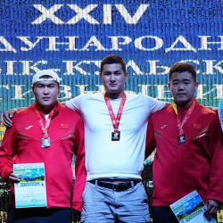 Спартакиада: УКМКнын 9-кызматынын кызматкери сумо күрөшү боюнча 1-орунду ээледи