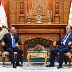 Шакиев Эмомали Рахмон менен жолугушту