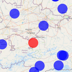 В Баткенской области утром произошло землетрясение силой 3 балла