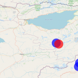 В Иссык-Кульской области зарегистрировано землетрясение магнитудой 3 балла